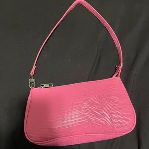 Pink shoulder bag